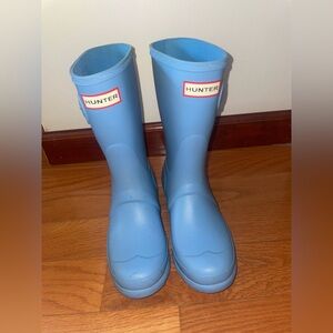 Hunter Kids Classic Blue Rain Boots